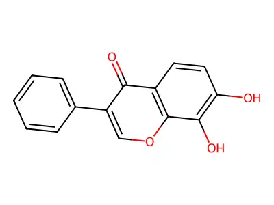 7,8-Dihydroxyisoflavone structure