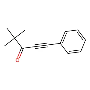tert-Butyl(phenylacetylenyl)ketone structure