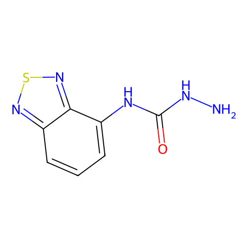 N-(2,1,3-Benzothiadiazol-4-yl)hydrazinecarboxamide structure