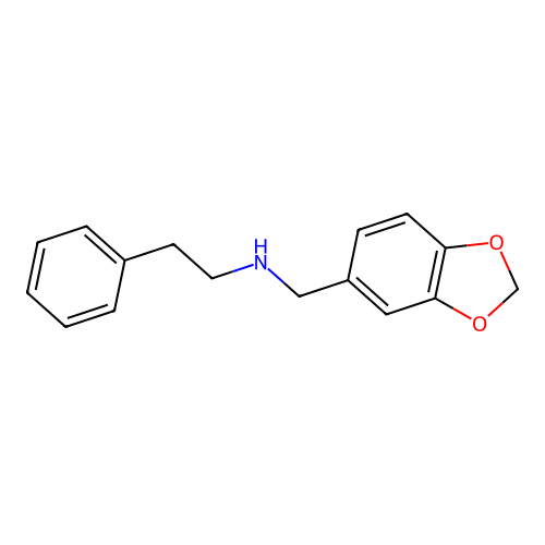N-(1,3-benzodioxol-5-ylmethyl)-2-phenylethanamine structure