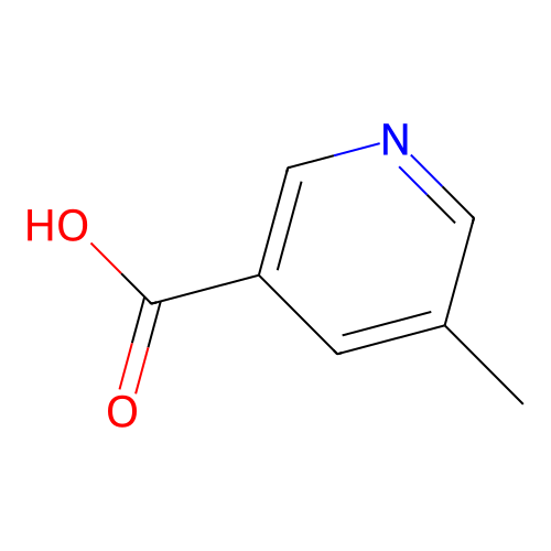 5-Methylnicotinic acid structure