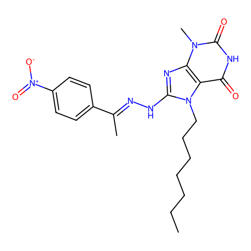 C21H27N7O4 structure
