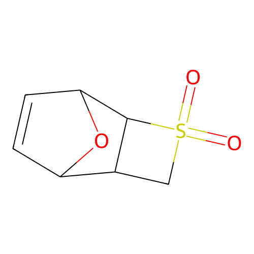 9-Oxa-3-thiatricyclo(4.2.1.0(2,5))non-7-ene 3,3-dioxide structure