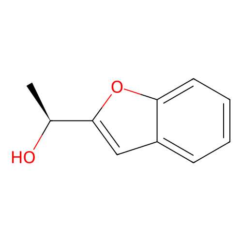 (S)-1-(Benzofuran-2-yl)ethanol structure