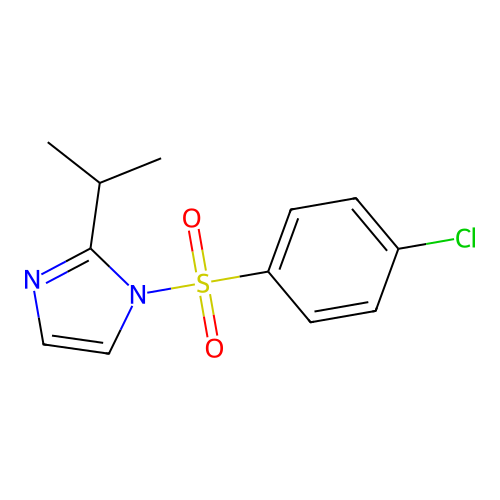 1-(4-Chlorophenyl)sulfonyl-2-propan-2-ylimidazole structure