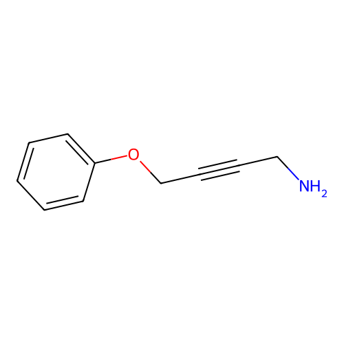 4-Phenoxybut-2-yn-1-amine structure