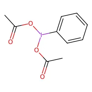 二乙酸碘苯 structure