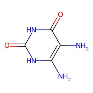 5,6-Diaminouracil structure