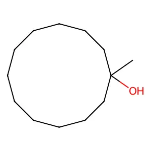 1-Methylcyclododecanol structure