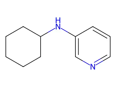N-cyclohexylpyridin-3-amine structure