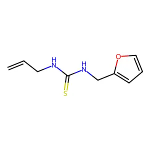 1-Allyl-3-(furan-2-ylmethyl)thiourea structure