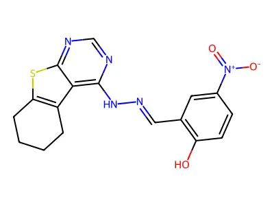 CAS 324060-94-8 - C17H15N5O3S structure