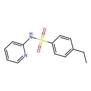4-Ethyl-N-2-pyridinylbenzenesulfonamide structure