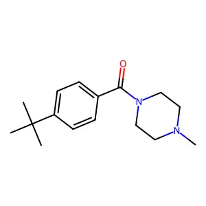 1-(4-Tert-butylbenzoyl)-4-methylpiperazine structure
