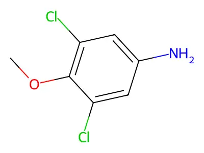 4-Methoxy-3,5-dimethylaniline structure
