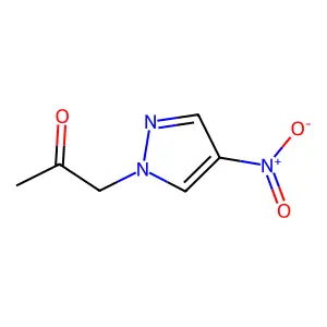 1-(4-nitro-1H-pyrazol-1-yl)propan-2-one structure