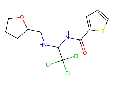 C12H15Cl3N2O2S structure