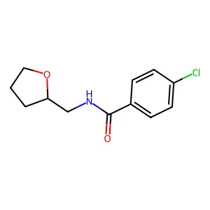 Benzamide, N-tetrahydrofurfuryl-4-chloro- structure