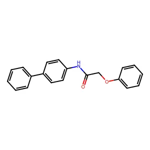 N-(1,1'-Biphenyl)-4-yl-2-phenoxyacetamide structure