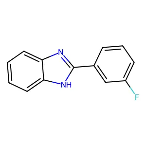 2-(3-Fluorophenyl)-1H-benzimidazole structure
