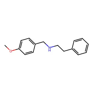 [(4-Methoxyphenyl)methyl](2-phenylethyl)amine structure