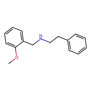 (2-Methoxy-benzyl)-phenethyl-amine structure