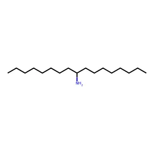 Heptadecan-9-amine structure