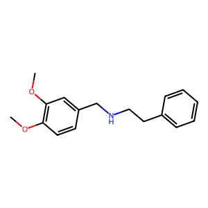 (3,4-Dimethoxybenzyl)(2-phenylethyl)amine structure