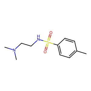 N-(2-二甲氨基乙基)对甲苯磺酰胺 structure