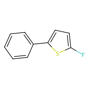 2-Fluoro-5-phenylthiophene structure