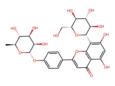 Vitexin rhamnoside structure