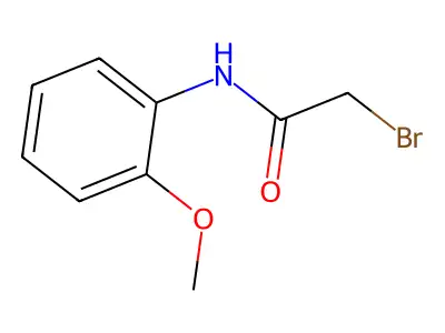 2-bromo-N-(2-methoxyphenyl)acetamide structure