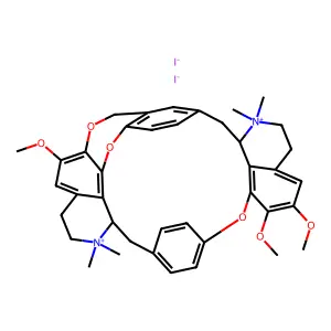 2,2'-二甲基异喹啉二碘化物 structure