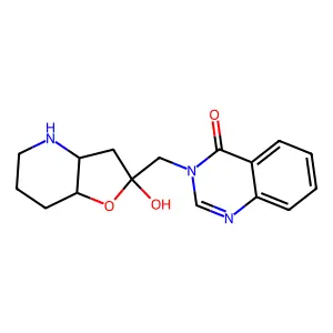 Isofebrifugine structure
