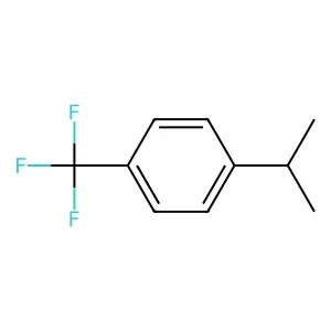 1-Isopropyl-4-(trifluoromethyl)benzene structure