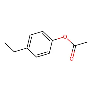 4-Ethylphenyl acetate structure