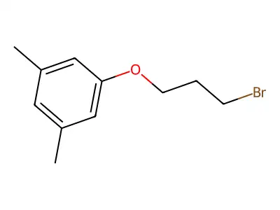 1-(3-Bromopropoxy)-3,5-dimethylbenzene structure