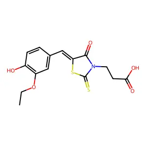 C15H15NO5S2 structure