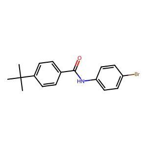 N-(4-溴苯基)-4-叔丁基苯甲酰胺 structure