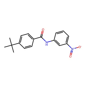 4-tert-butyl-N-(3-nitrophenyl)benzamide structure