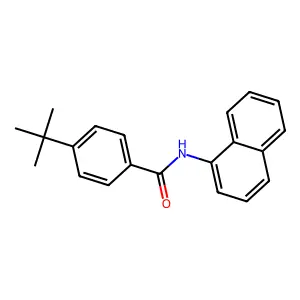 4-Tert-butyl-N-(1-naphthyl)benzamide structure