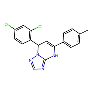 7-(2,4-Dichloro-phenyl)-5-p-tolyl-4,7-dihydro-[1,2,4]triazolo[1,5-a]pyrimidine structure
