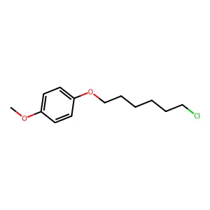 1-[(6-Chlorohexyl)oxy]-4-methoxybenzene structure