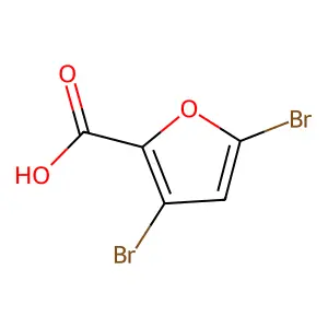 3,5-Dibromofuran-2-carboxylic acid structure