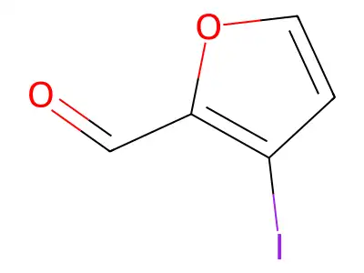 3-Iodofuran-2-carbaldehyde structure