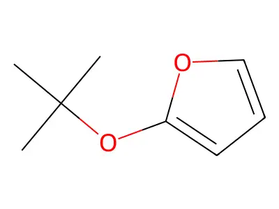2-tert-Butylfuran structure