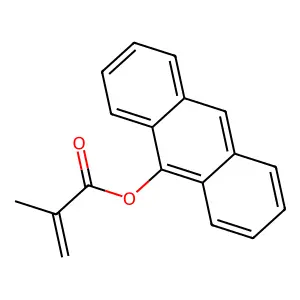 9-Anthrylmethyl methacrylate structure