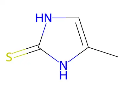 4-methyl-1H-imidazole-2-thiol structure