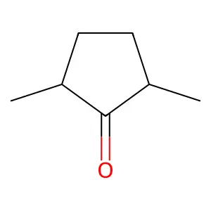 (2S,5S)-2,5-dimethylcyclopentanone structure