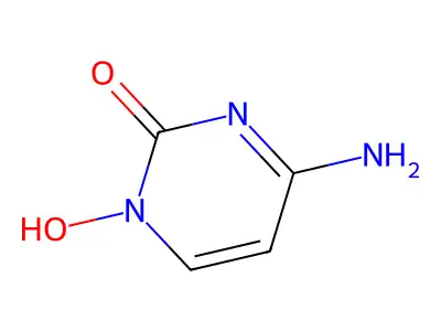 4-Amino-1-hydroxypyrimidin-2-one structure